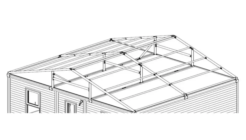 TECHO DE DOBLE PENDIENTE