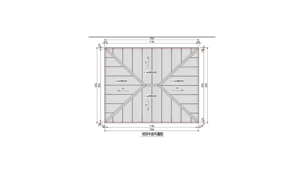 TECHO INCLINADO PLEGABLE DOBLE